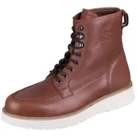 Tommy Hilfiger American Warm Leather Herren Schnürstiefel in Braun, Größe 44 - 44