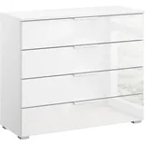 Rauch »Sideboard Kommode Schubkastenkommode KOLUNA mit Glasfront«, Breite 93 cm mit 4 großen Schubladen für viel Stauraum MADE IN GERMANY