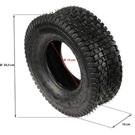 Helo24 2x Reifenmantel Reifen Rasentraktor Reifendecke 13x5.00-6 4pr Aufsitzmäher O1