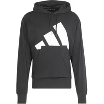 adidas Essentials Big Logo Kapuzenjacke Herren Schwarz/Weiß 3XL