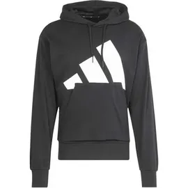 adidas Essentials Big Logo Kapuzenjacke Herren Schwarz/Weiß 3XL