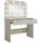 OTTO home Schminktisch OTTO HOME "NANCY, Hollywood Spiegelmit Beleuchtung, Schublade Soft Close", cashmere beige, beige, B:100,3cm H:142,5cm T:42,5cm, Tische, Schminktisch, Kosmetiktisch mit viel Stauraum, LED, Soft-Close