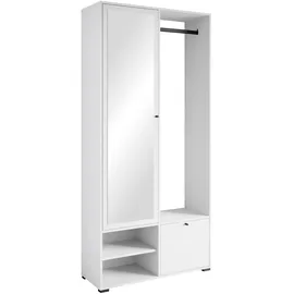 INOSIGN DINO Kompaktgarderobe 90 x 0 x 0 weiß