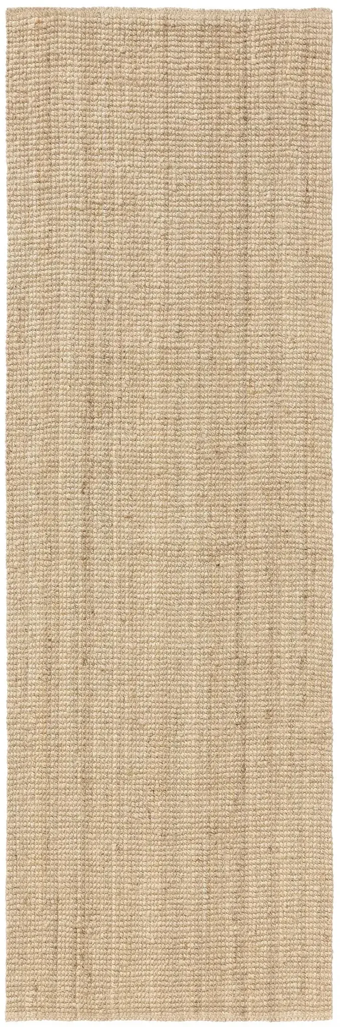 benuta Pure Juteteppich Svea Cream 70x200 cm - Naturfaserteppich aus Jute