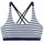 VENICE BEACH Bustier-Bikini-Top Damen weiß-marine-gestreift Gr.38