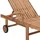 vidaXL Sonnenliegen 2 Stk. mit Auflagen Schwarz Massivholz Teak