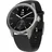 Withings Scanwatch 2 42 mm schwarz, Sport Fluorelastomer-Armband schwarz/silber
