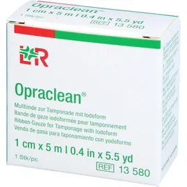 Lohmann & Rauscher Opraclean Mullbinde z.Tamponade m.Jodoform 1cmx5m