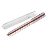 M+R M + R Dreikantmaßstab 30,0 cm, weiß
