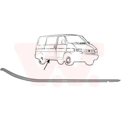VAN WEZEL Tür, Karosserie Universal rechts  5874126