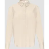 S.Oliver Cordbluse im Relaxed Fit mit Naht-Details beige 38