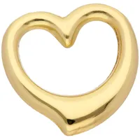 Ketten-Anhänger ADELIA ́S "585 Gold Anhänger Swingheart", gold, Schmuckanhänger, Damen, Gelbgold 585, 585 Gold Goldschmuck für Damen
