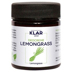 Klar Seife Deo-Creme Lemongras, 1-tlg., Deocreme 30 ml