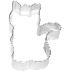 Birkmann Bauernhof Ausstechform 'Katze' 5,5 cm Weißblech - A