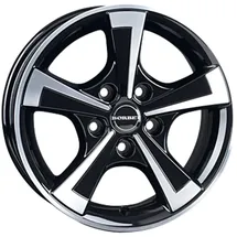 Borbet CWT 6,0 x 15 5 x 112 ET30 MB66,5 Schwarz Poliert