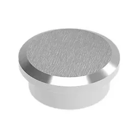 Maul Magnet silber, Metall Ø 2,2 x 0,9 cm, 1 St.