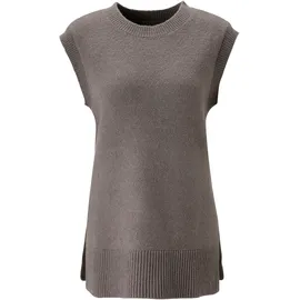 Aniston SELECTED Pullunder im lässig angesagten Style, Gr. 38, grau-melange, , 54682212-38