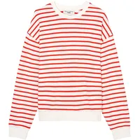 Marc O'Polo Sweatshirt mit gerippten Abschlüssen, Rot L
