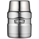 Thermos Thermobehälter Stainless King, Edelstahl, (1-tlg), silberfarben