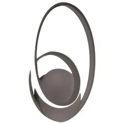 Gea Luce Diva - Titan-Wandleuchte 20W warmes Licht 3000K IP20 - LED-Wandleuchte im modernen Design - Integrierte LED 37x29