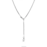 Echtzeit The Sleek One Kette mit Anhänger Silber Edelstahl