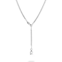 Echtzeit The Sleek One Kette mit Anhänger Silber Edelstahl