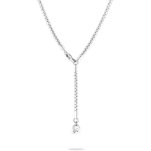 Echtzeit The Sleek One Kette mit Anhänger Silber Edelstahl
