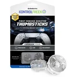 KontrolFreek FPS Galaxy Crystal für Playstation 4 (PS4) und Playstation 5 (PS5) Controller | Performance Thumbsticks | 1 High-Rise, 1 Mid-Rise | Crystal