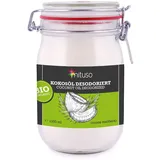 mituso Bio Kokosöl 1000ml geschmacksneutral (desodoriert) | 1L Kokosnussöl Glas