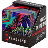 SHASHIBO Formverändernder Zauberwürfel – Preisgekröntes Patent – Anti-Stress-Spielzeug – 36 Seltene Erden Magnete – 3D Unendlichkeit Würfel – Shashibo Magnetwürfel wandelbar in über 70 Formen (Chaos)