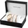 Excellanc Geschenkset Damen Uhr Gliederarmband Armreif Armband roségoldfarbig 1800218