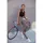 LASCANA ACTIVE Leggings Damen stone Gr.XS (32/34)