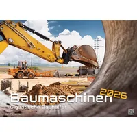 GP-Fever.de Baumaschinen - gigantische Bauhelfer - 2026 - Kalender