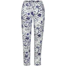 s.Oliver Pyjamahose Geblümt Grau/Rosa 32/34