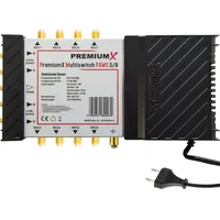 Premium X PremiumX PXMS 5/8 Multischalter mit Netzteil Multiswitch