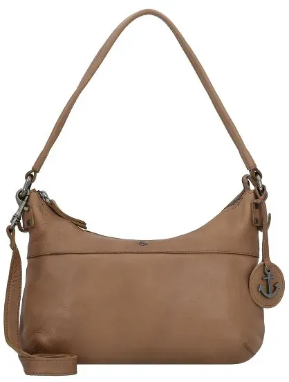 Harbour 2nd Anchor Love Mara Schultertasche Leder 29 cm  braun