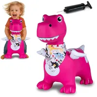 Jamara Hüpftier Dino mit Flügel HoppyDoo Pumpe