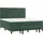 vidaXL Boxspringbett 180 x 200 cm Dunkelgrün