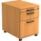OTTO Office R-Line Rollcontainer 42,8x59x58 cm braun