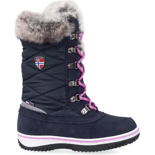 TROLLKIDS Holmenkollen Schneeschuhe - Navy / Magenta - EU 29