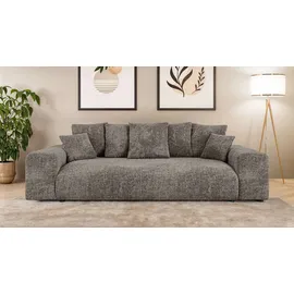 Home Affaire Big-Sofa 3-Sitzer Polyester Grau