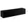[en.casa] Evaton TV-Lowboard 140 x 33 x 30 cm Schwarz Hochglanz Spanplatte