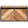 vidaXL Truhe 60x30x30 cm Massivholz Akazie und Eisen