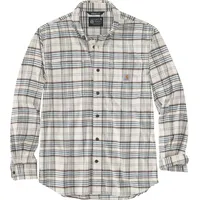 CARHARTT Flannel-Plaid, Hemd - Grau/Hellgrau (W03) - L