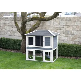Kerbl Kaninchenstall Villa 118 x 68 x 118 cm grau
