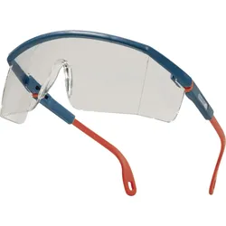 Schutzbrille Kilimandjaro ClearAB Bügel blau/orange EN166 EN170