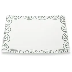Gmundner Keramik Graugeflammt, Platzteller Trend (31x31cm)