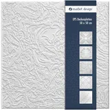 Marbet Design Deckenpaneel MONSUN weiß 8 St. 50 x 50 cm