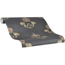 Glööckler Vliestapete 64 cm x 10 m schwarz/gold