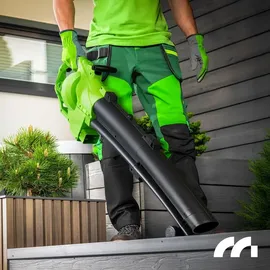 Maltec Laubbläser Laubsauger mit Schredder 3500 W
